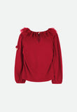 Anita Top Tibetan Red