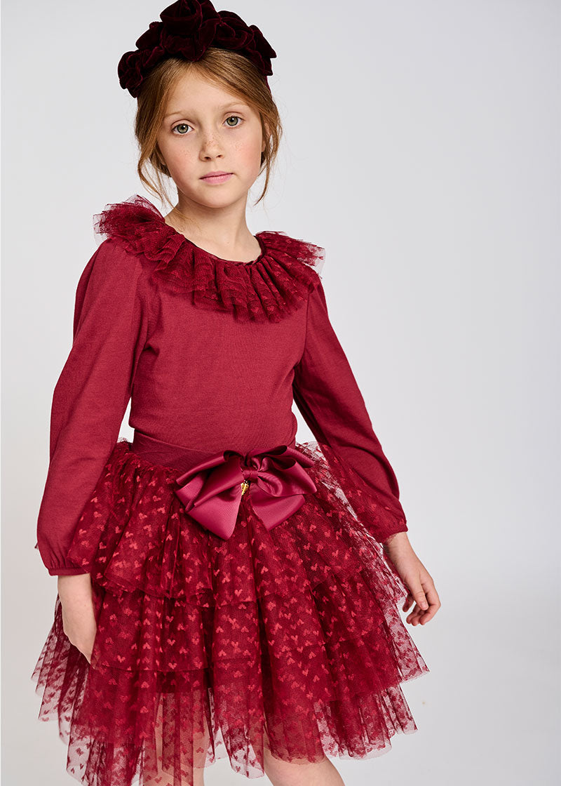 Anita Top Tibetan Red