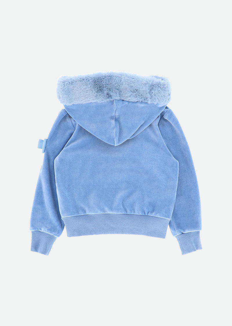 Aspen Hoodie Misty Blue