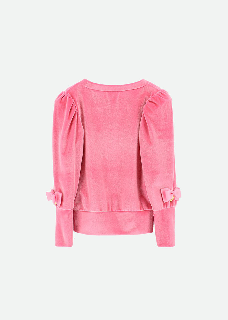 Astra Velvet Top Aurora Pink
