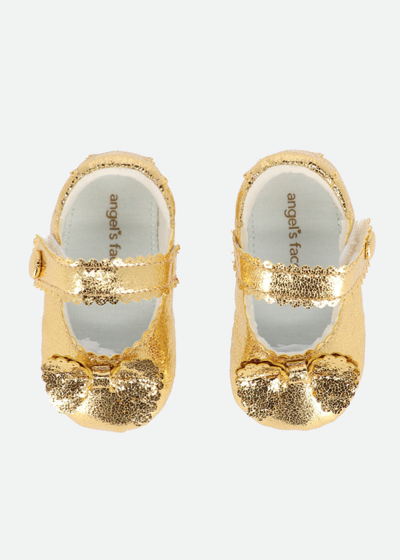 Beau Baby Shoe Gold