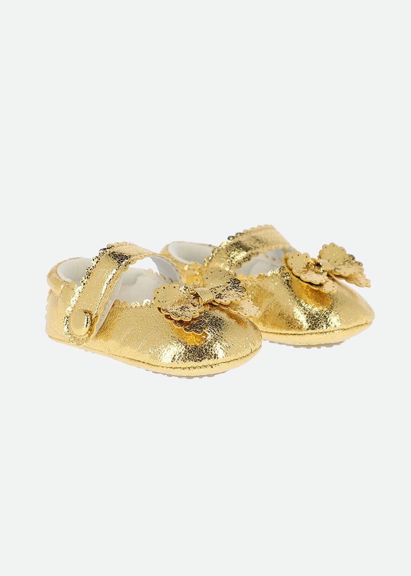 Beau Baby Shoes Gold