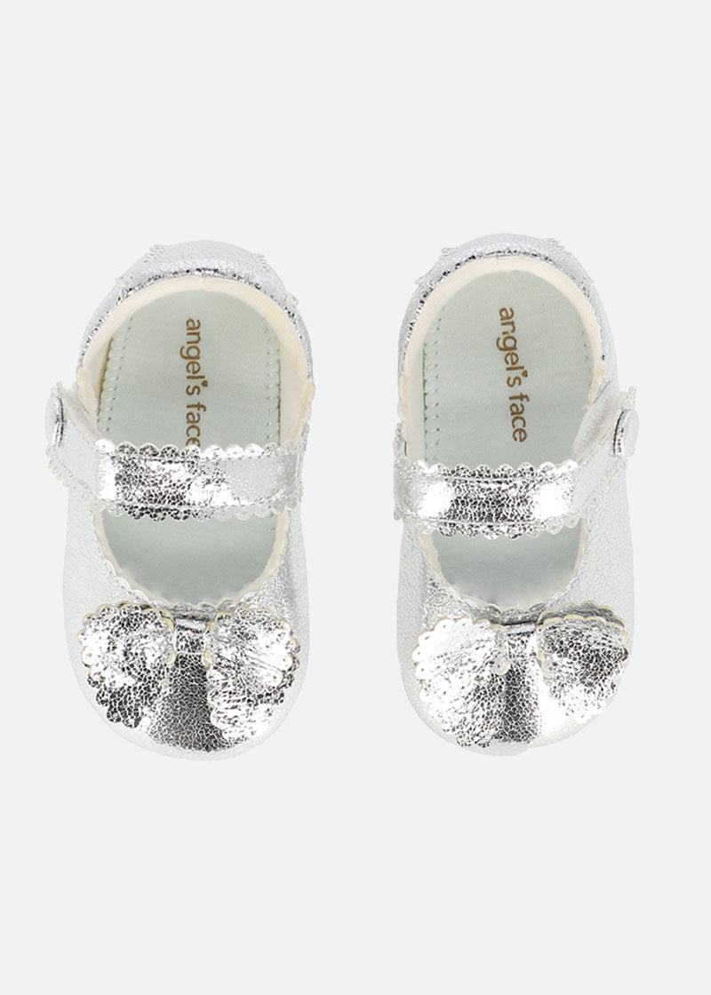 Beau Baby Shoes Silver