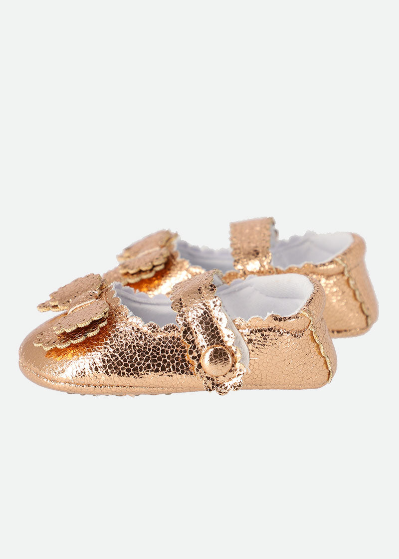 Beau Baby Shoes Rose Gold