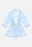 Beyonce Rabbit Dressing Gown Snowdrop Blue