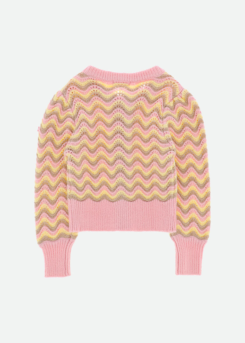 Billie Cardigan Pink Multi