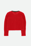 Bonheur Knitted Jacket Red
