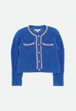 Bonheur Knitted Jacket Royal Blue