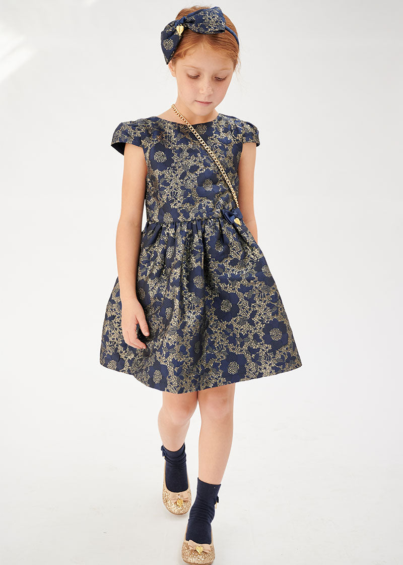 Bridget Dress Navy – Angel's Face
