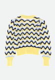 Britta Cardigan Lemon Multi
