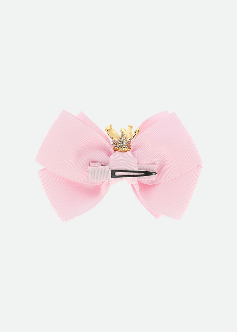 Crown Big Bow Fairy Pink