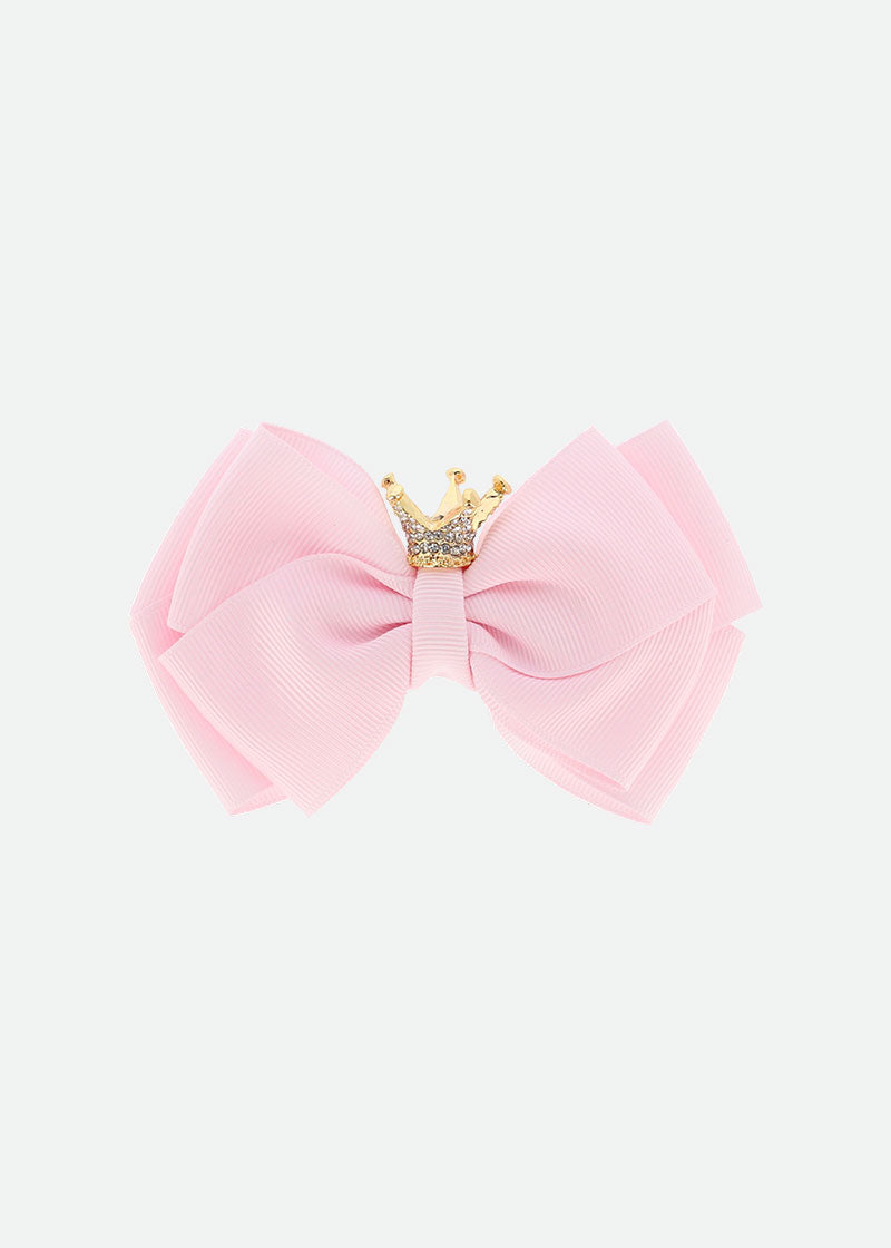 Crown Big Bow Fairy Pink