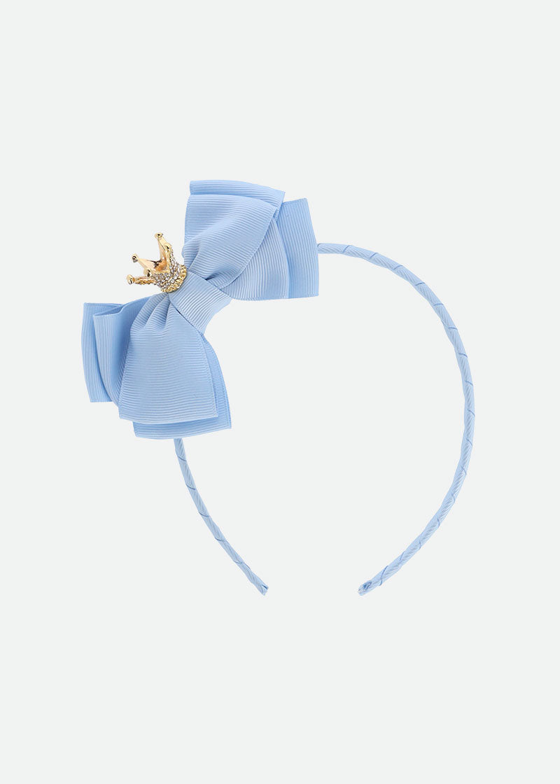 Crown Headband Baby Blue