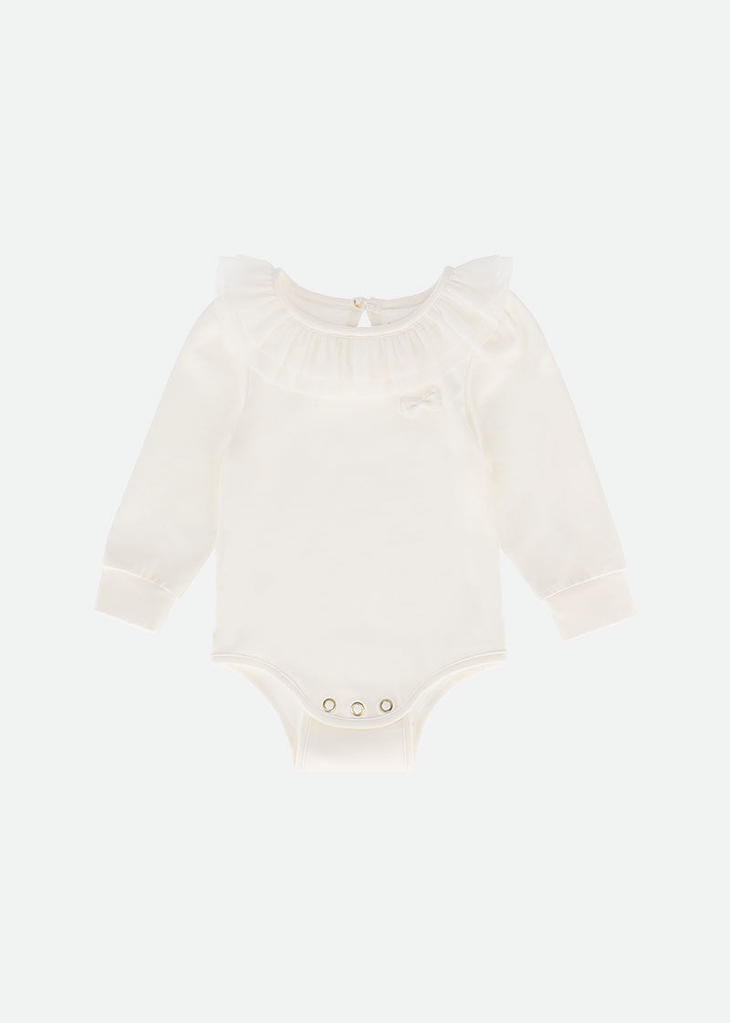 Cutie L/S Babygrow Snowdrop