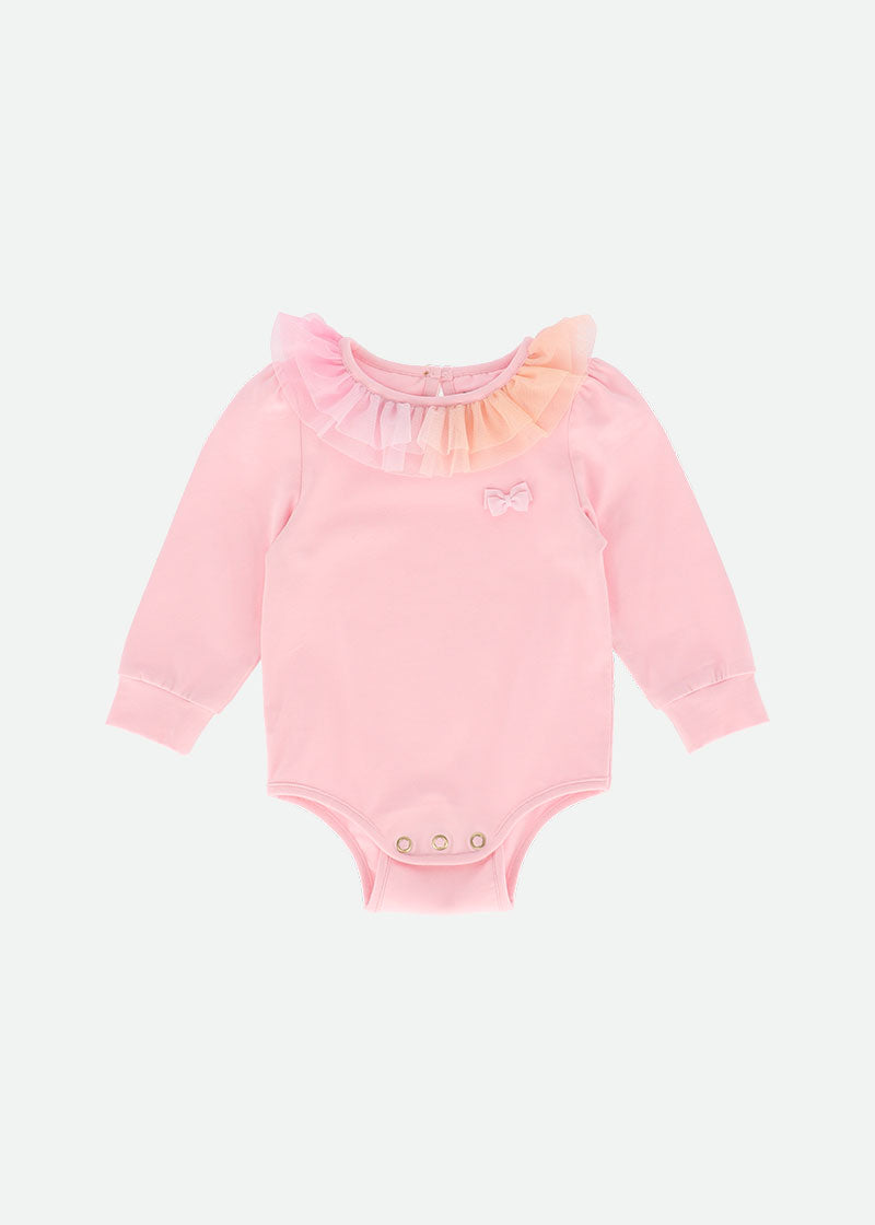 Cutie Fruit Salad Babygrow Fairy Pink