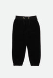Dacota Velour Jogger Black