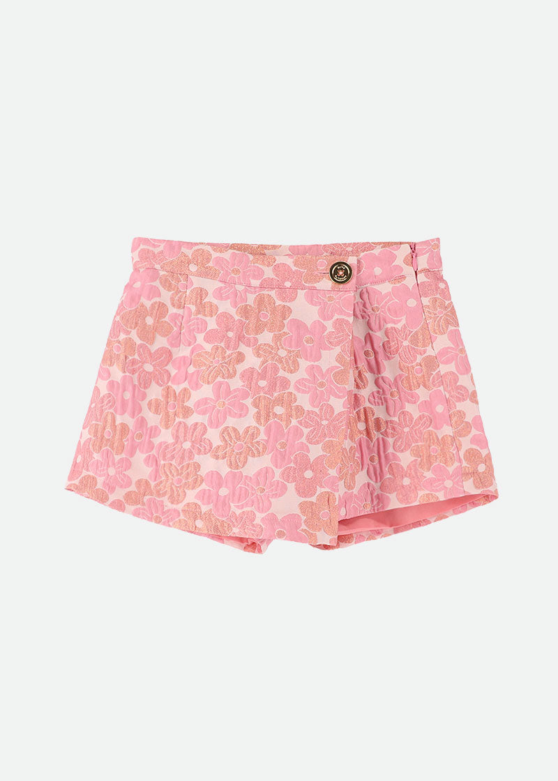 Dee Flower Skort Rose