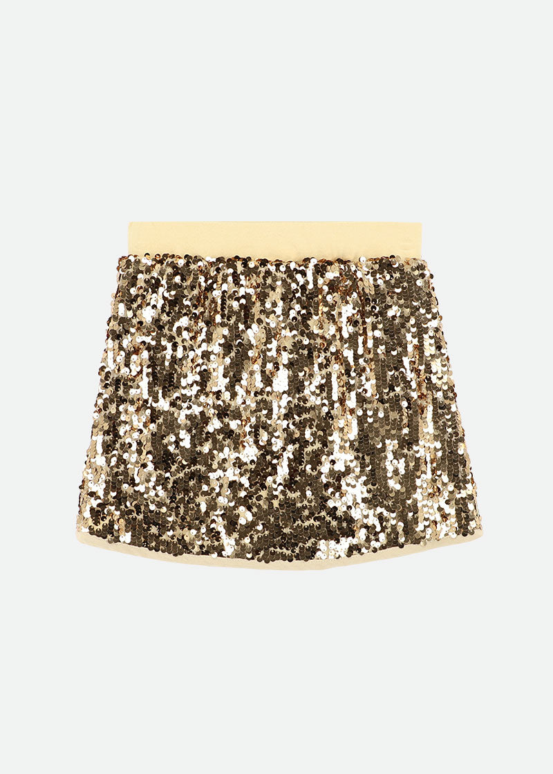 Gold sequin skirt 2024 7 little words