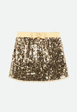 Diva Sequin Skirt Gold