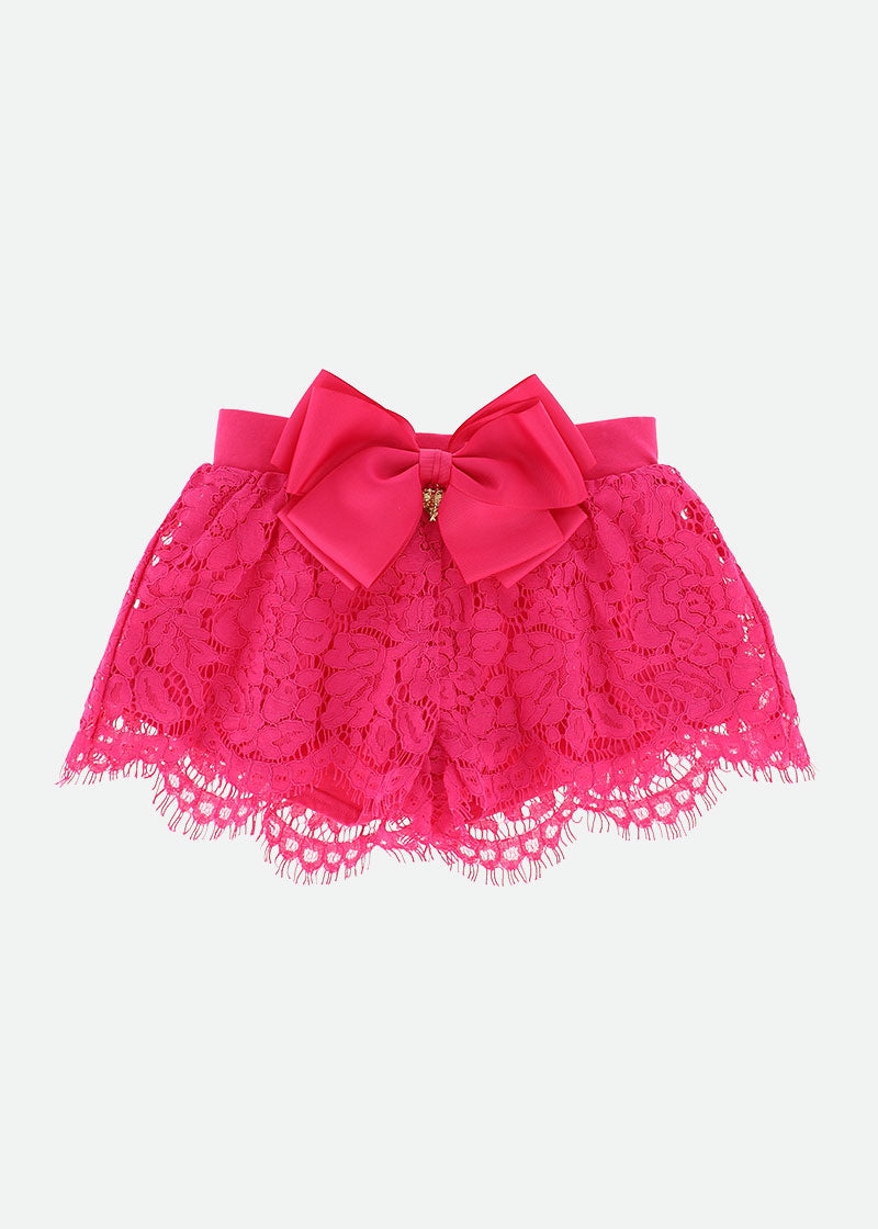 Dorothy Lace Shorts Fuchsia