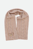 Echo Cable Scarf Sand