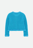 Eugenie Knitted Jacket Turquoise