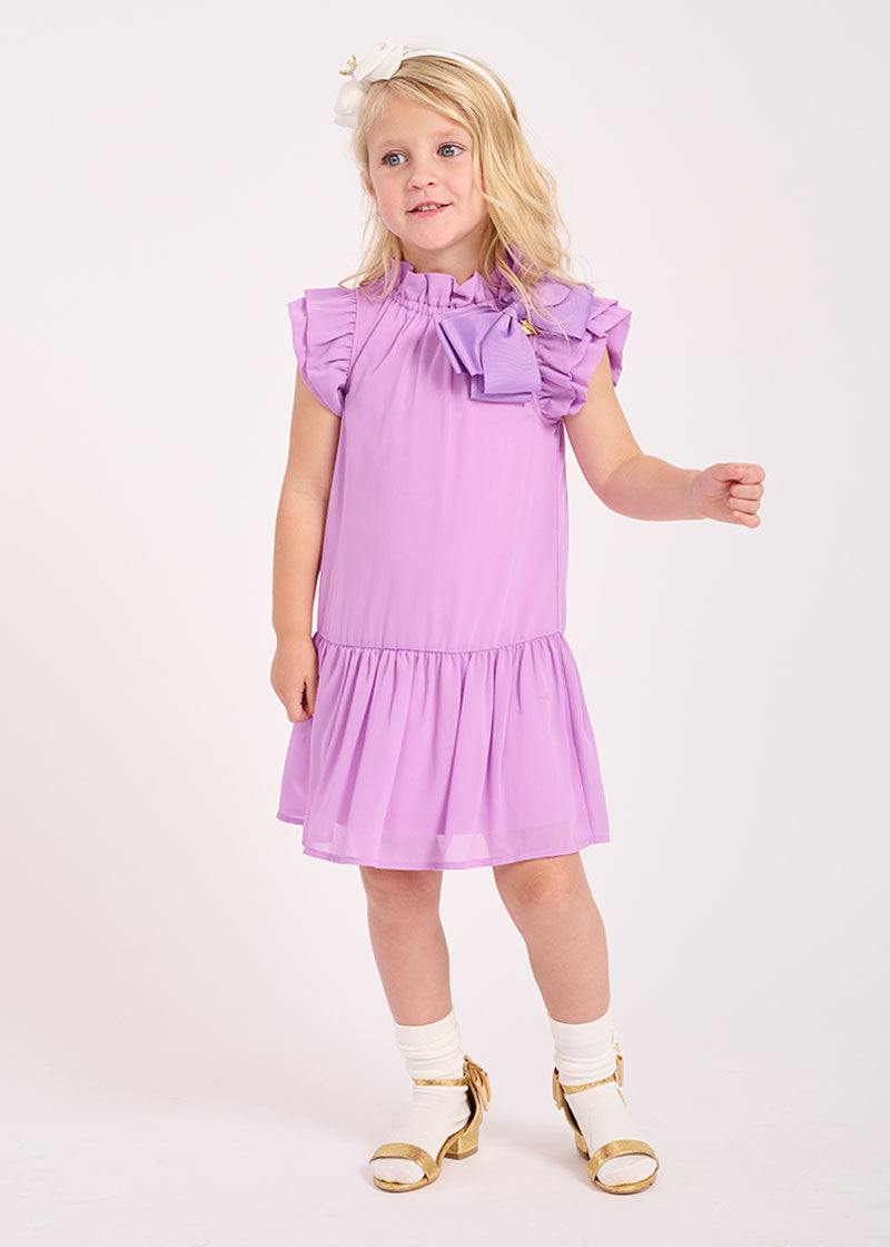 Little girl outlet purple dress