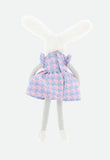Fifi Doll Blue Houndstooth