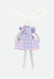 Fifi Doll Blue Houndstooth