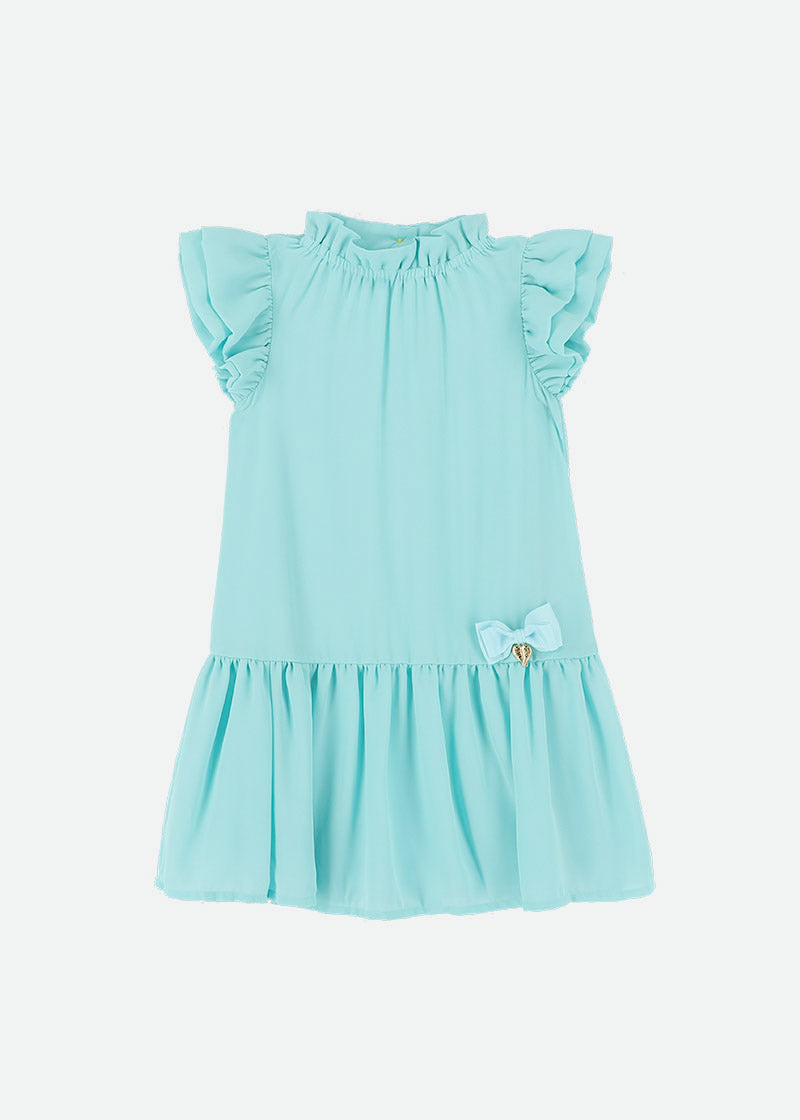 Flick Dress Aqua