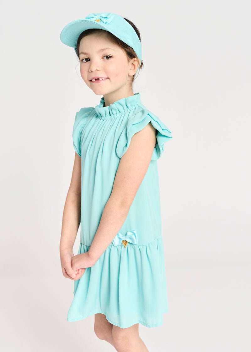 Flick Dress Aqua