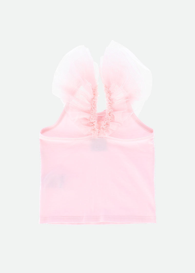 Flossy Top Ballet Pink