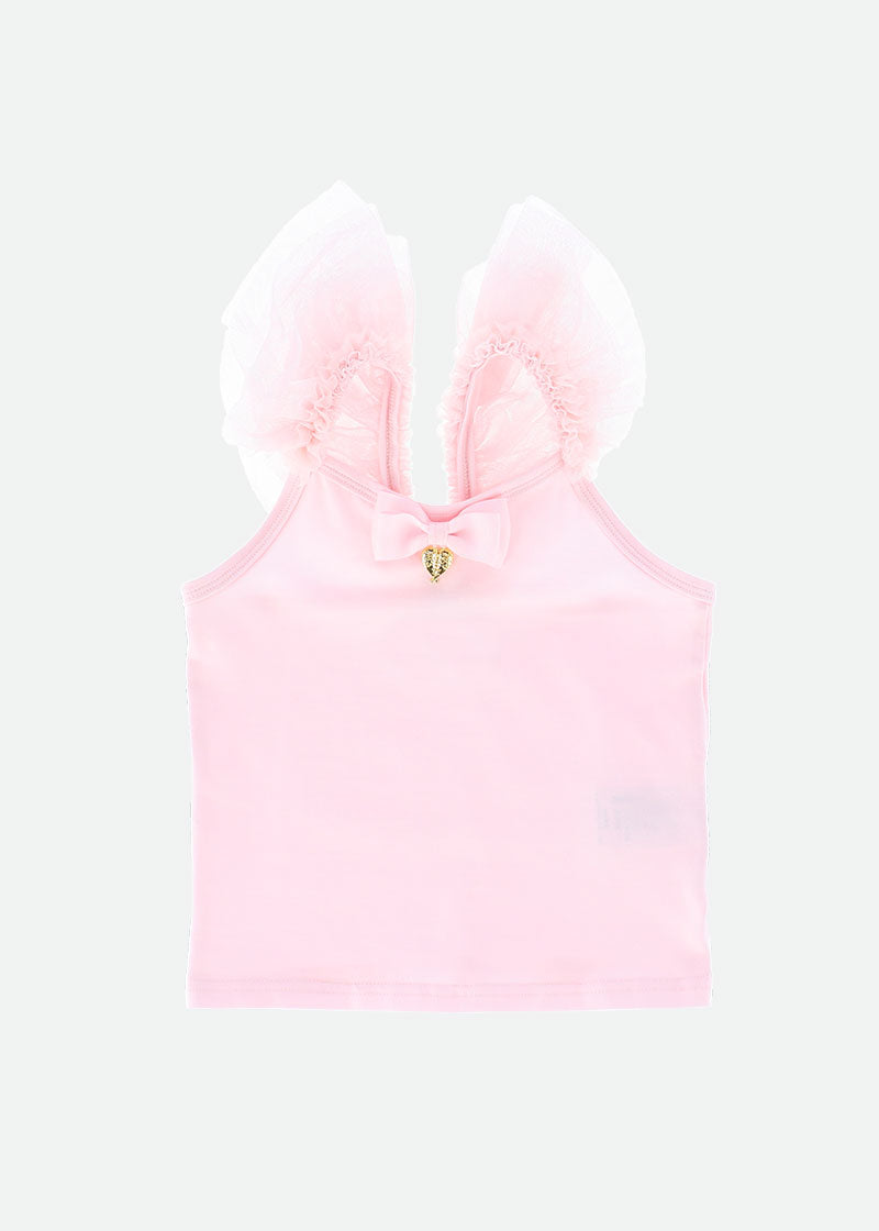 Flossy Top Ballet Pink