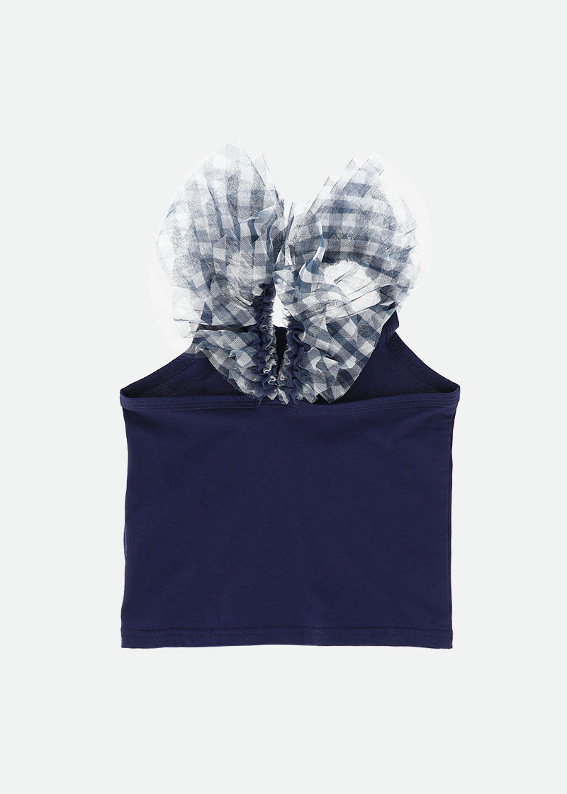 Flossy Top Navy