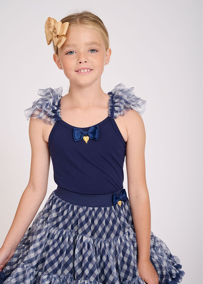 Flossy Top Navy