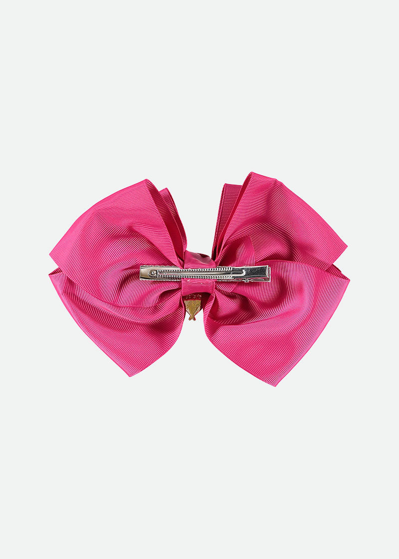 Giant Bow Fuchsia Pink