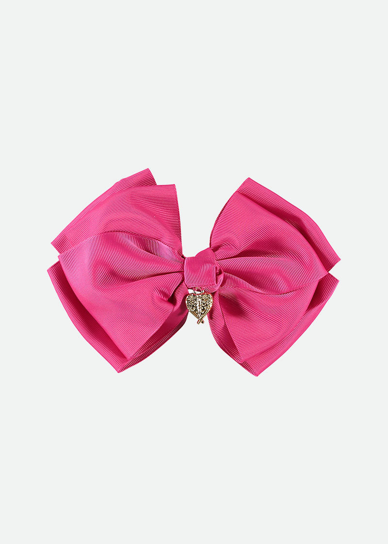 Giant Bow Fuchsia Pink