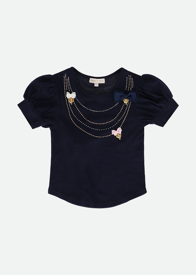 Goldie Tee Navy