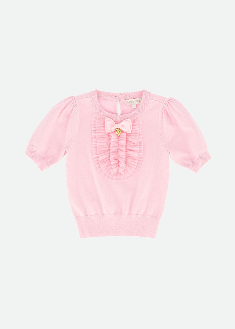Hazel S/S Knit Fairy Pink
