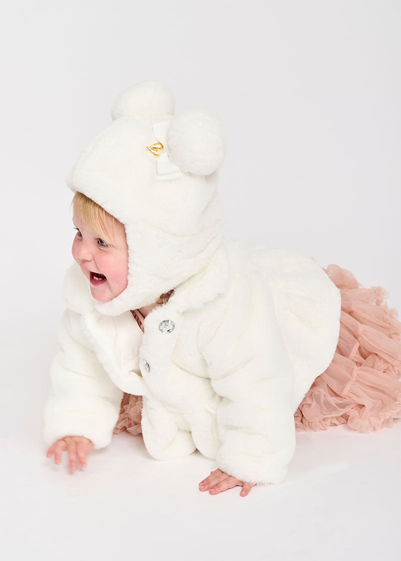 Honey Baby Coat Snowdrop