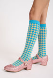 Hudson Socks Turquoise