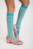 Hudson Socks Turquoise