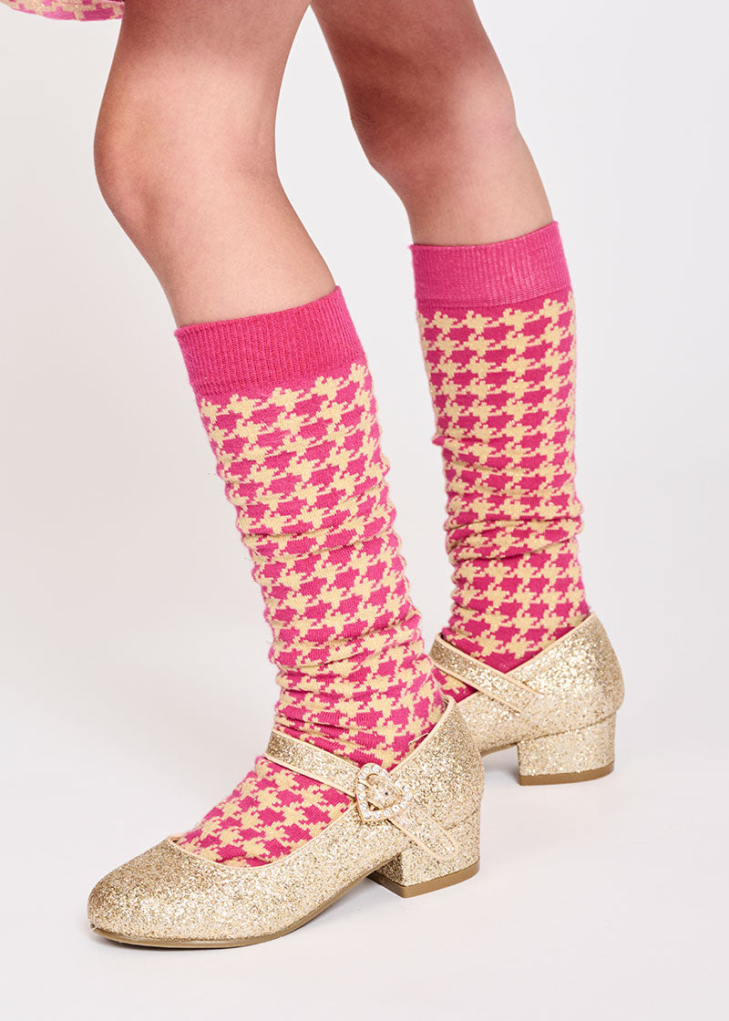 Hudson Socks Pop Pink