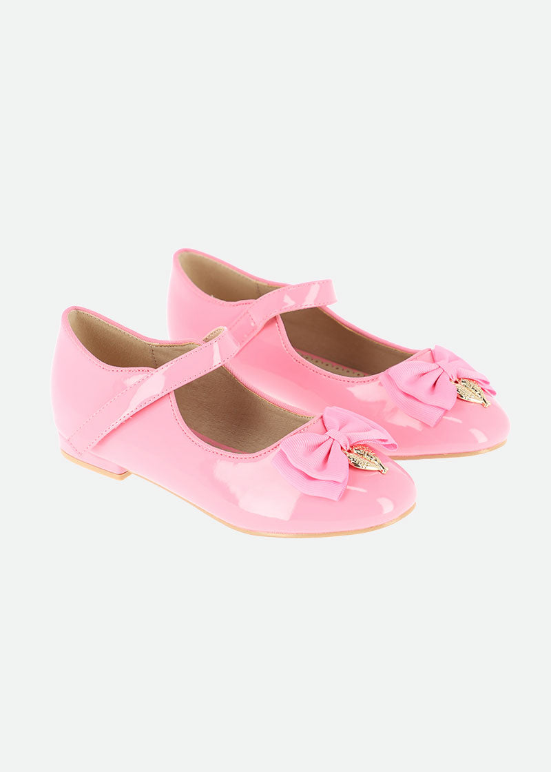 Jasmine Patent Shoes Rose