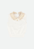 Jean Knitted Top Snowdrop