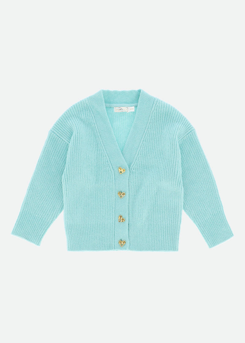 Josephine Cardigan Aqua