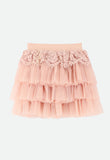 Kamma Lace Trim Skirt Blush