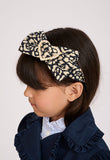 Lana Headband Black With Gold