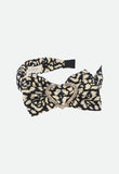 Lana Headband Black With Gold