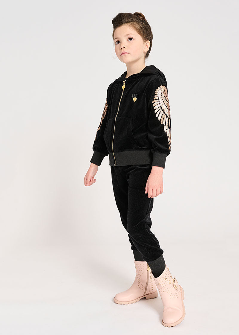 Lara Tracksuit Black